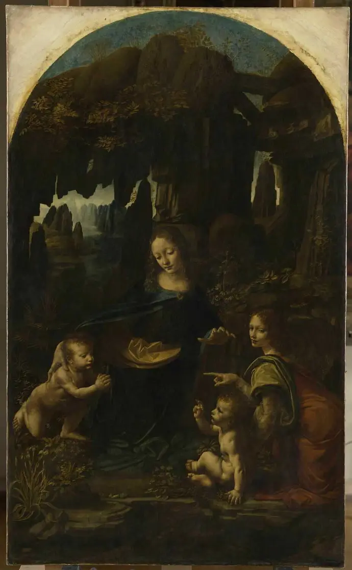 La Vierge aux Rochers - Leonardo Da Vinci La Vierge aux Rochers - Leonardo Da Vinci