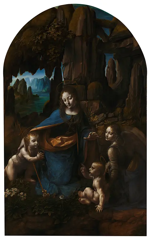 La Vierge aux Rochers - Leonardo Da Vinci La Vierge aux Rochers - Leonardo Da Vinci